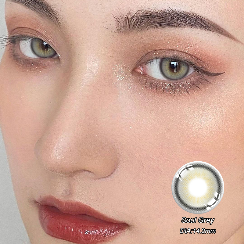 Soul Gray Prescription Yearly Contact Lenses